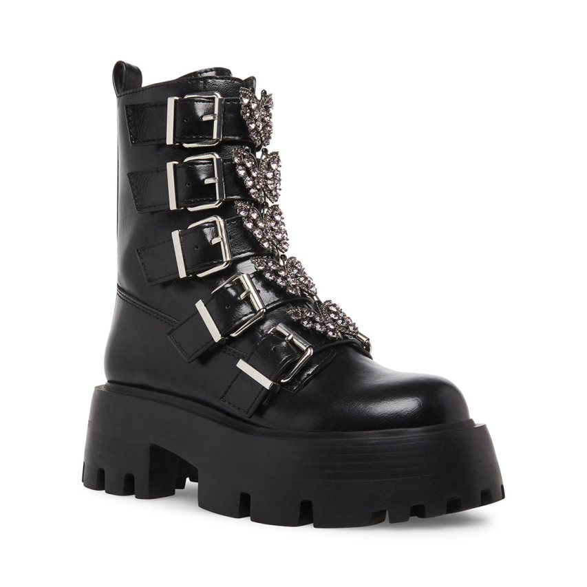 Botines Steve Madden Maddy Mujer Negras | ES TO6E29